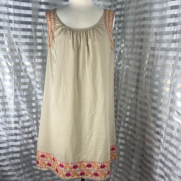 Calypso St Barth  Target Women Sleeveless Embroidered Shift Dress - Picture 1 of 6